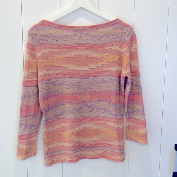 Lauren Linen/Cotton Southwestern Size Medium - Picture 2 of 4